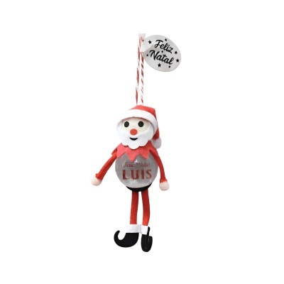 Boneco globo de neve Natal "Luís"