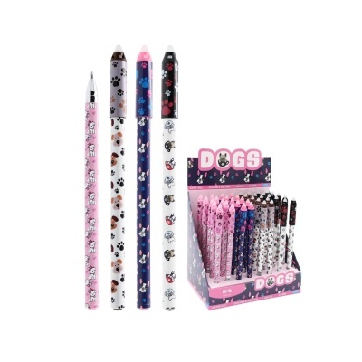 Caneta apagável Dogs (sortido)