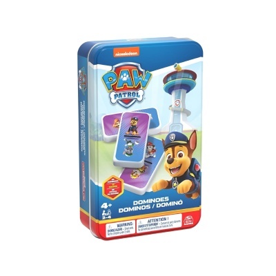 Dominó em caixa de metal | Patrulha Pata