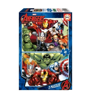 Puzzle Marvel Avengers 2x48 peças | Educa