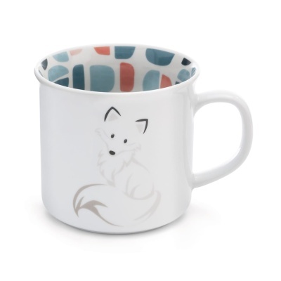 Caneca Porcelana Raposa Vanja Dreamy Winter | Nici