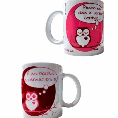 Caneca cerâmica mocho