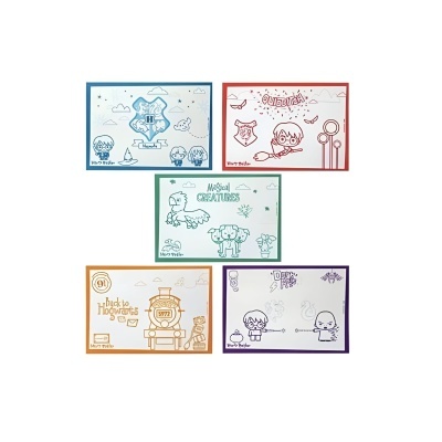 Conjunto Escolar Harry Potter Maped 35 Peças