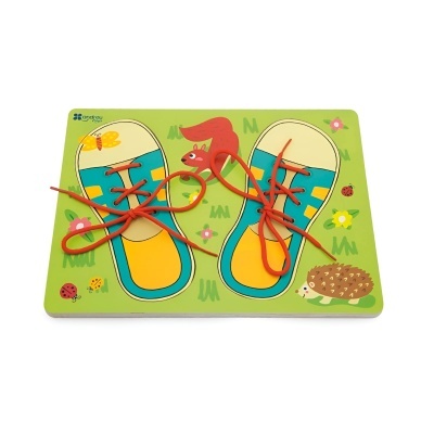 Puzzle "Ata os teus sapatos"