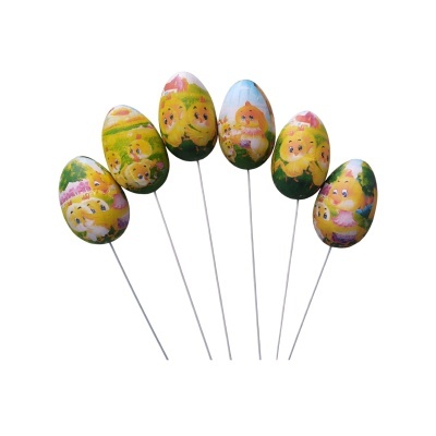 6 Ovos decorativos Páscoa