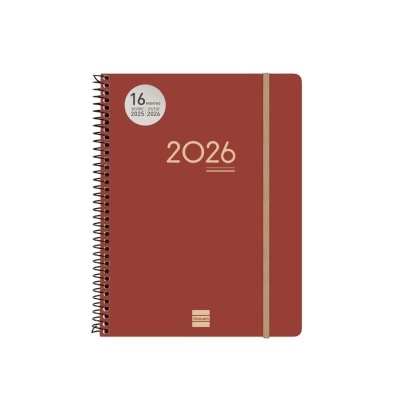 Agenda Diária Ikon 16 Meses 2025/2026 | Finocam