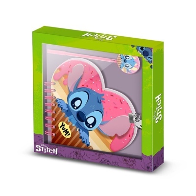 Set diário + caneta Muffin Stitch