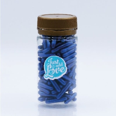 Bastonetes Metalizados Azul 65g
