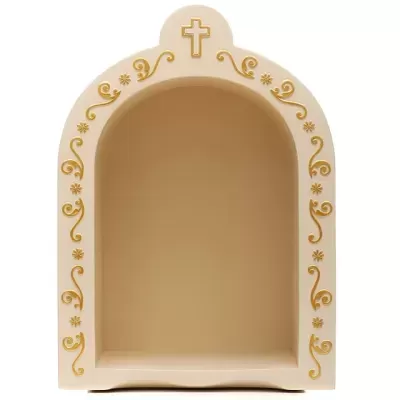 Oratório grande pérola/dourado | Little Drops of Water