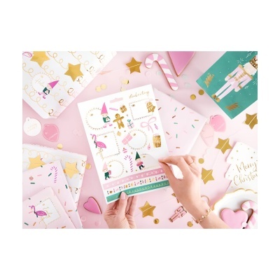 Etiquetas autocolantes de Natal para presentes