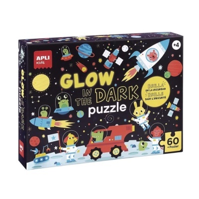 Puzzle Espaço fluorescente 60 peças | Apli