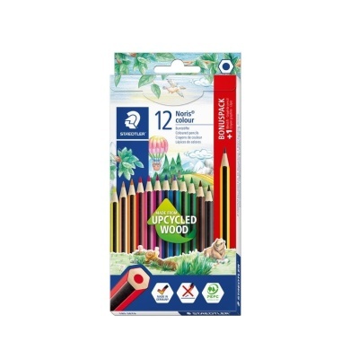 12 Lápis de cor Staedtler Noris + 1 Lápis HB