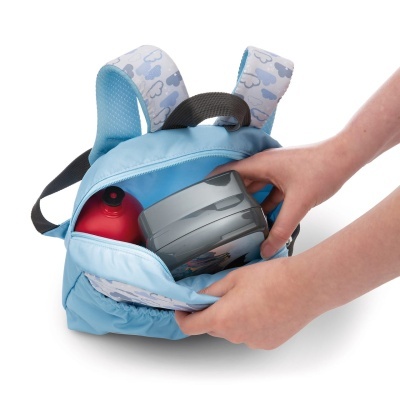 Mochila azul com peluche koala 25cm Travel Friends Nici