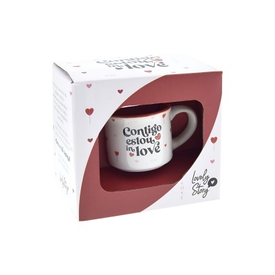 Chávena de café “Contigo Estou In Love ” | Lovely Story