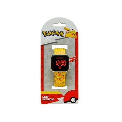Relógio digital Led Pokémon