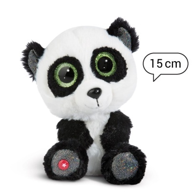 Peluche Panda Peppino Glubschis 15cm | Nici