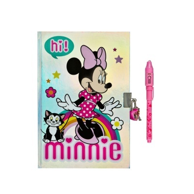 Conjunto diário com caneta mágica "Hi" Minnie