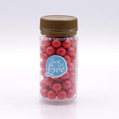 Pérolas Chocolate Vermelho 65g