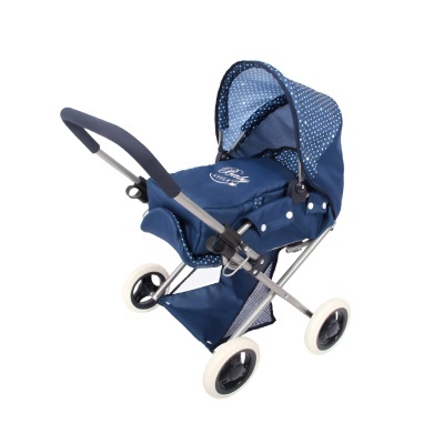 Carrinho de Bonecas Baby Style Azul 3 em 1