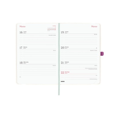 Agenda Semanal Capri 16 Meses 2025/2026 | Finocam