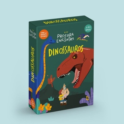 Procura e Encontra Dinossauros | The Happy Gang