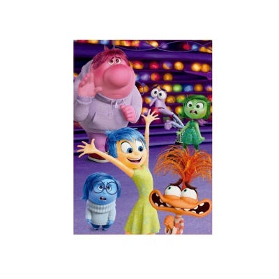 Seis personagens animados coloridos com diferentes expressões e roupas