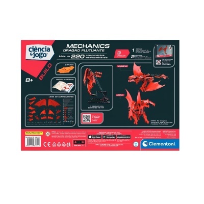 Laboratório de Mecânica Dragão Flutuante | Clementoni Laboratório de Mecânica Dragão Flutuante | Clementoni