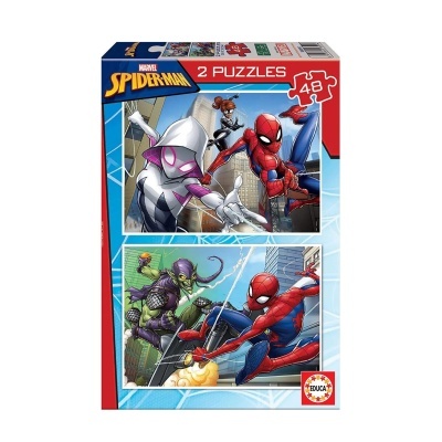 Puzzle Marvel Spider-Man 2x48 peças | Educa