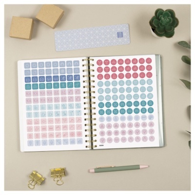 Agenda semanal A5 2026 Espiral Optimal Emma | Finocam