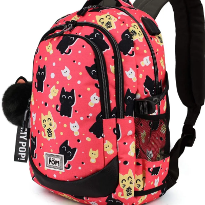 Mochila escolar Neko Cats Oh My Pop! 44cm