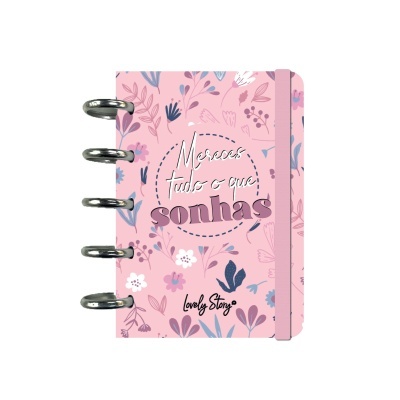 Caderno A6 "Mereces tudo o que sonhas" | Lovely story