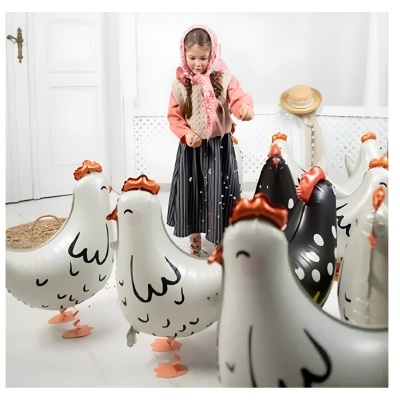 Balão airwalker Galinha