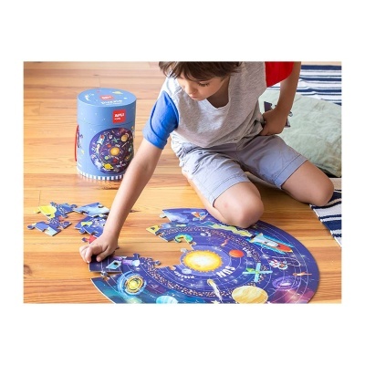 Puzzle Circular Sistema Solar Apli 48 peças