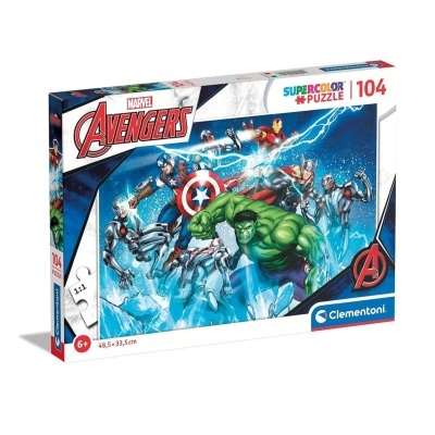 Puzzle Marvel Avengers 104 peças | Clementoni