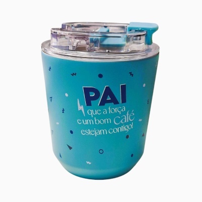Copo térmico "Pai que a força e um bom café estejam contigo" | Aurea