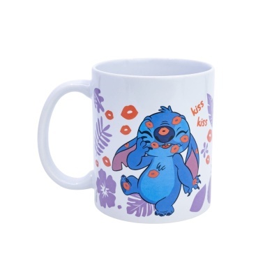 Caneca Cerâmica Stitch & Angel