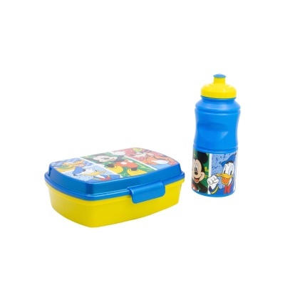 Conjunto Sanduicheira + garrafa Mickey