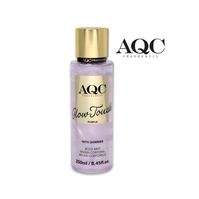 Spray corporal Purple Glitter 250ml | AQC