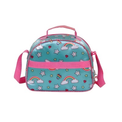 Lancheira térmica Minnie Arco-íris 3D