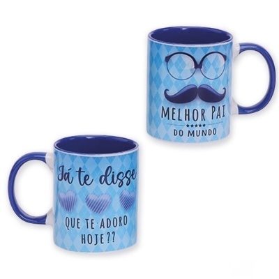 Caneca cerâmica "Melhor Pai do Mundo"