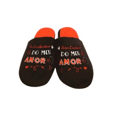 Chinelos/pantufas "Amor"