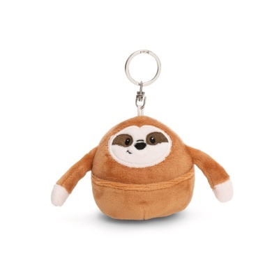 Porta-chaves Peluche Preguiça 8cm | Chill-Nici