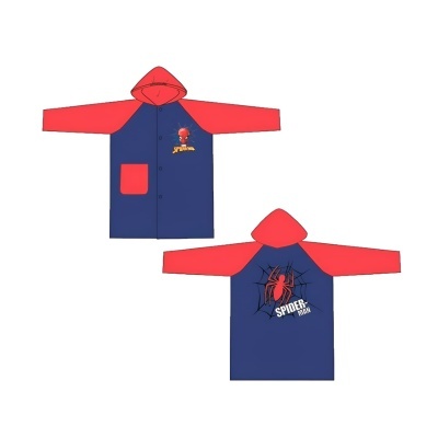 Capa de chuva impermeável Homem Aranha