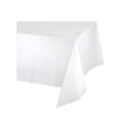 Toalha de mesa plástico Branco