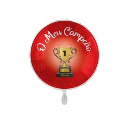 Balão metálico "O Meu Campeão"