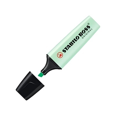 Marcador Fluorescente Pastel STABILO Boss Original Menta