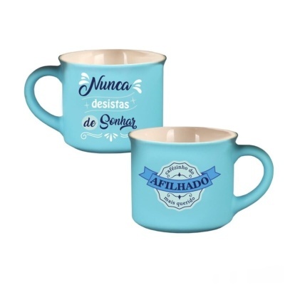 Chávena café aveludada "Afilhado"