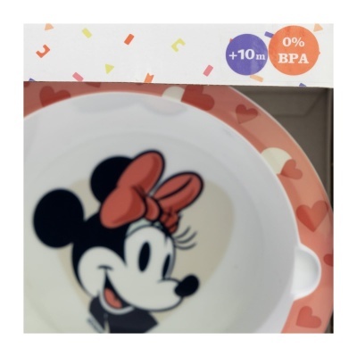 Conjunto de Refeição Minnie Baby