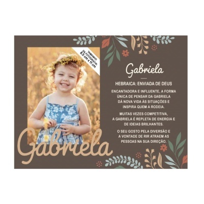 Moldura de madeira "Gabriela" | H&H