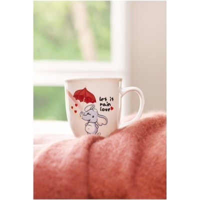 Caneca porcelana Elefante Love | Nici